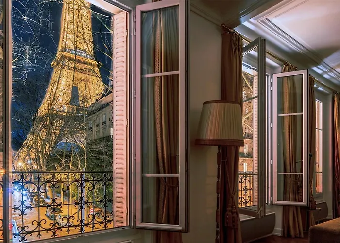 Charming French Style Apartment With Eiffel Tower View Prime Location Near Top Attractions